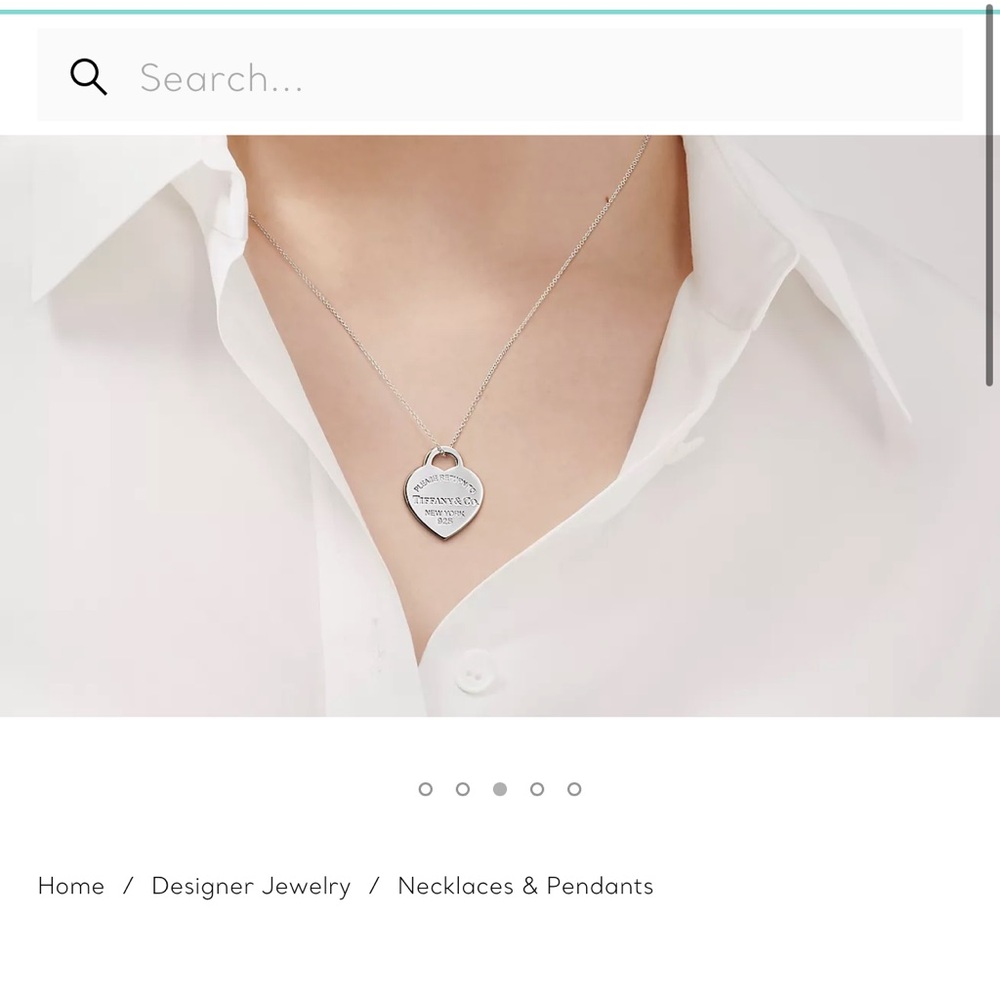 Tiffany & Co Heart Necklace